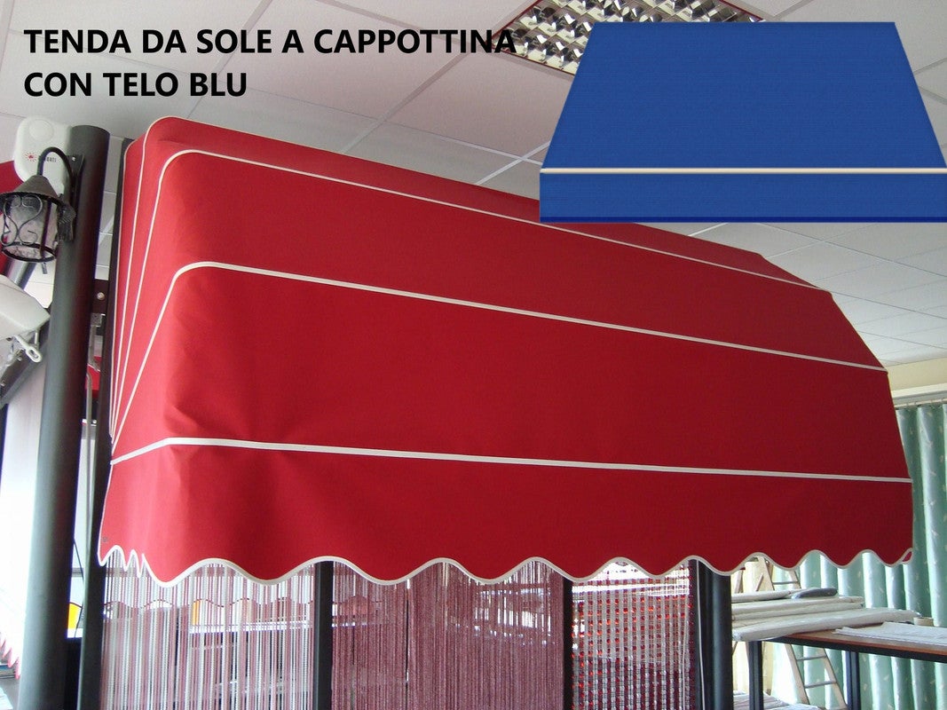 Tenda da sole a bracci estensibili motorizzato NATERIAL mod. Zefir L 3.95 x  P 3 m beige