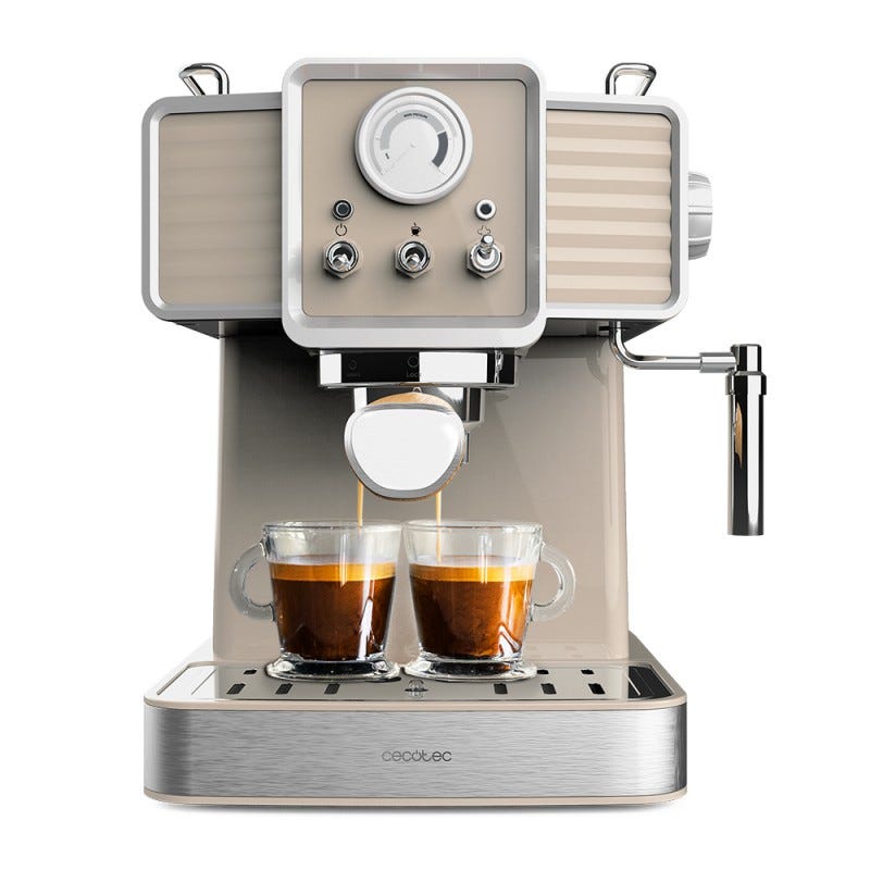 Cafetera Cecotec Power espresso 20 850W presión 20 bares 