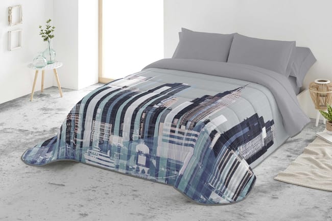 EDREDON NORDICO ESTAMPADO SCALE CAMA 90 Leroy Merlin