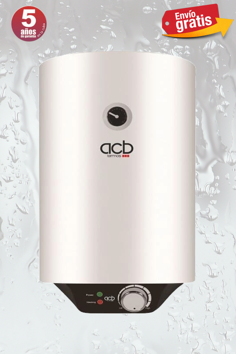 Termo Eléctrico De Agua Vertical 50 Litros Ultra Slim Acb con Ofertas en  Carrefour