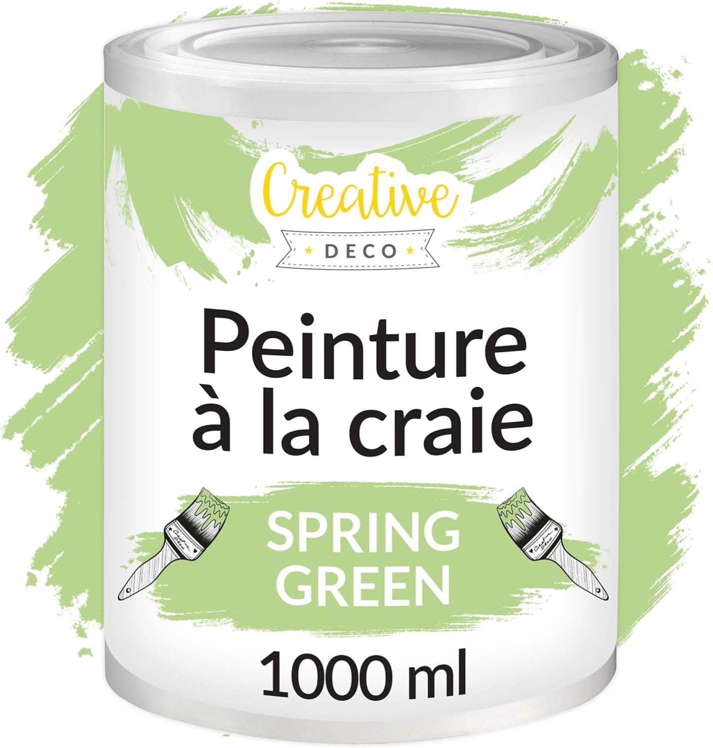Creative Deco Peinture à la Craie Vert Clair, 1L