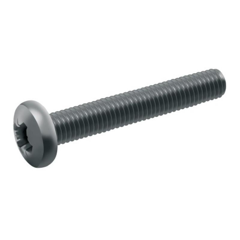 Vis à tête Cylindrique Pozidriv, Acier Inoxydable, M2.5, 6mm