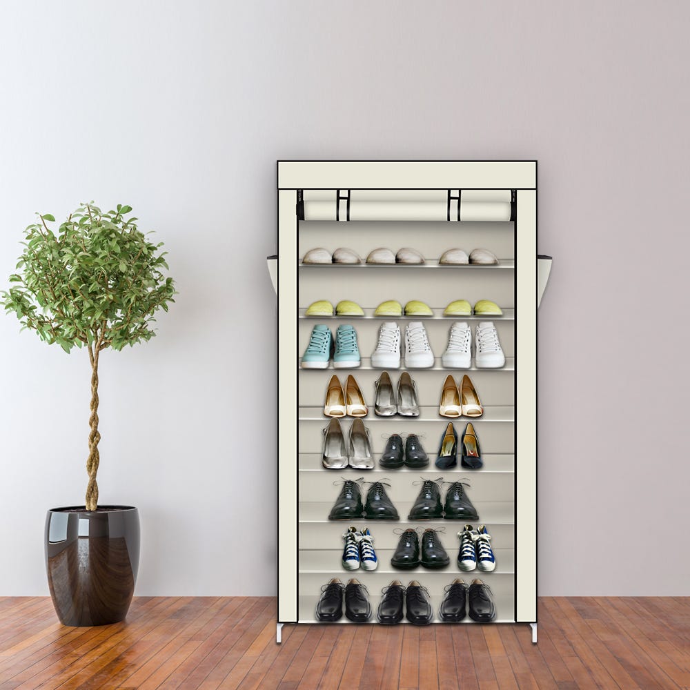 Système d'étagère pour armoire à chaussures Meuble de Rangement