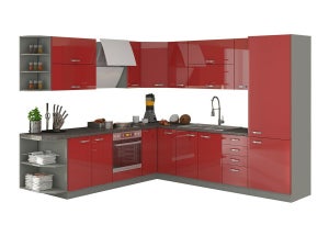 Cocina Completa 3 Metros(ancho) Color Roble Kit-kit , Opción - Sin Zócalo Y  Sin Encimera con Ofertas en Carrefour