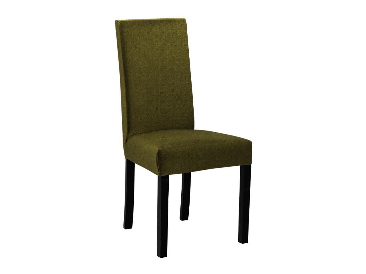 Chaise Victorville 160, Noir, Vert, 97x45x41cm, Tapisserie, En bois