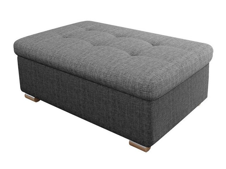 Banquette Comfivo 118, Gris, 41x70x96cm, Tapisserie, Legs: Plastique ...