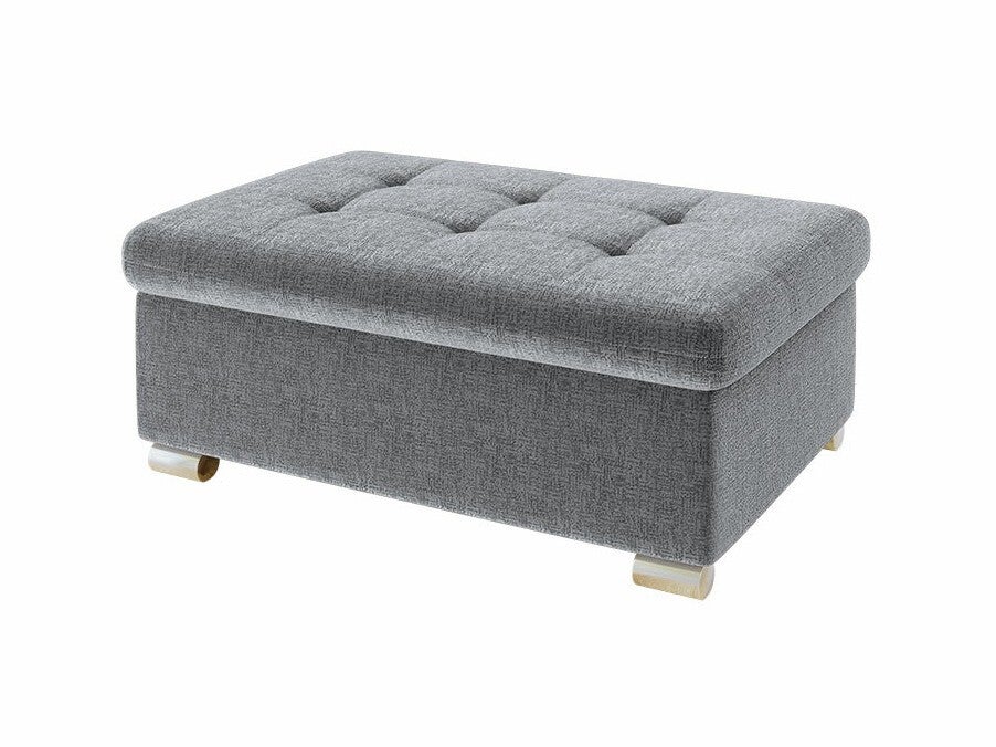 Banquette Comfivo 118, Gris, 41x70x96cm, Tapisserie, Legs: Plastique ...