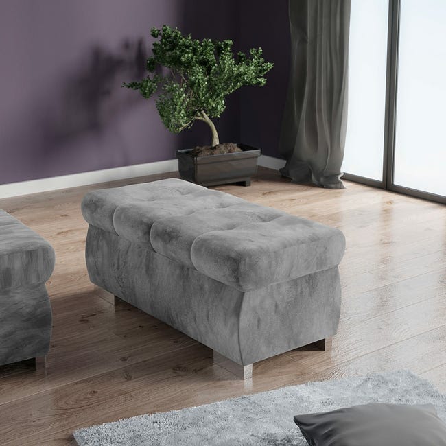 Rehausseurs de lit réglables 4 pièces pour meubles, 1,57 à 2,56 pouces, en  plastique durable et antidérapant, pour canapé, lit, table (noir)