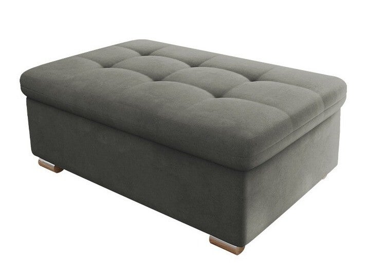 Banquette Comfivo 118, Gris, 41x70x96cm, Tapisserie, Legs: Plastique ...