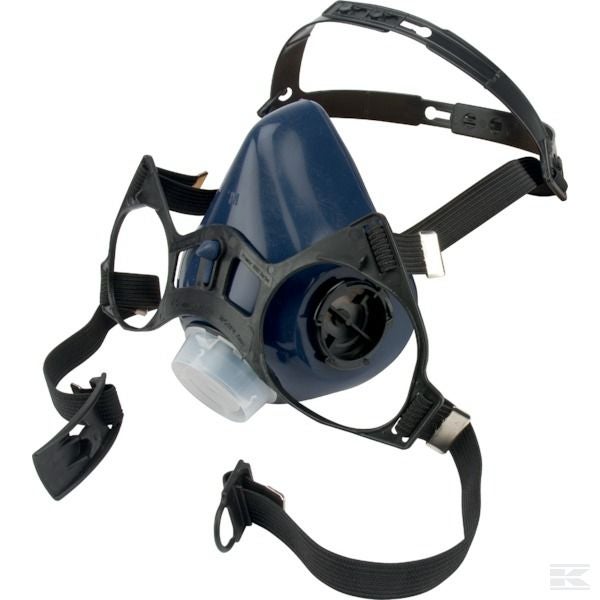 Masque respiratoire avec filtres – Demi-masque réutilisable avec 4