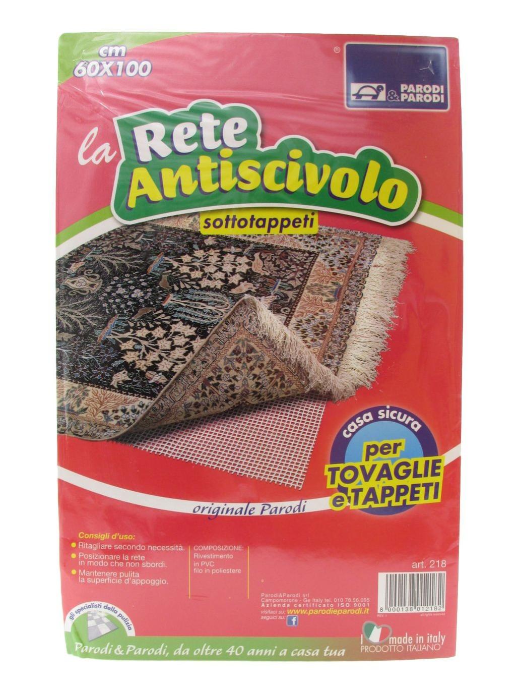 Rete Antiscivolo Per Tappeti Casatessile | Larghezza 120 Cm, Venduta Al Metro, Lavabile, Made In Italy