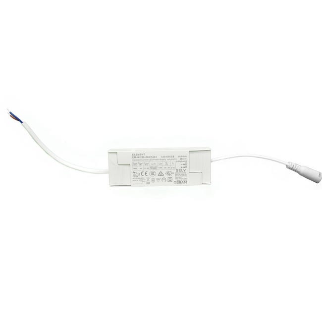 Panneau LED extra-plat en saillie 60x60cm - Driver OSRAM - 40W - UGR18 -  IRC90 - Avec KIT de montage