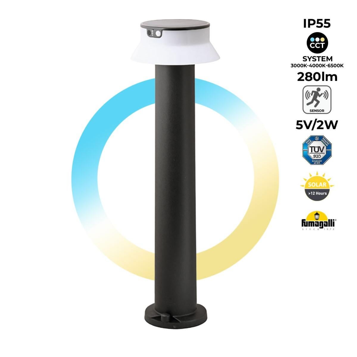 LUCE SOLARE A LED da 38 pezzi, luci con sensore di movimento PIR 3 modalità di EUR 52,00