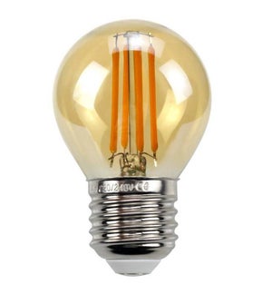 Bombilla LED Gigante E27 8W Equi.40W 500lm Regulable 2100K Gold 15000H  7hSevenOn Vintage