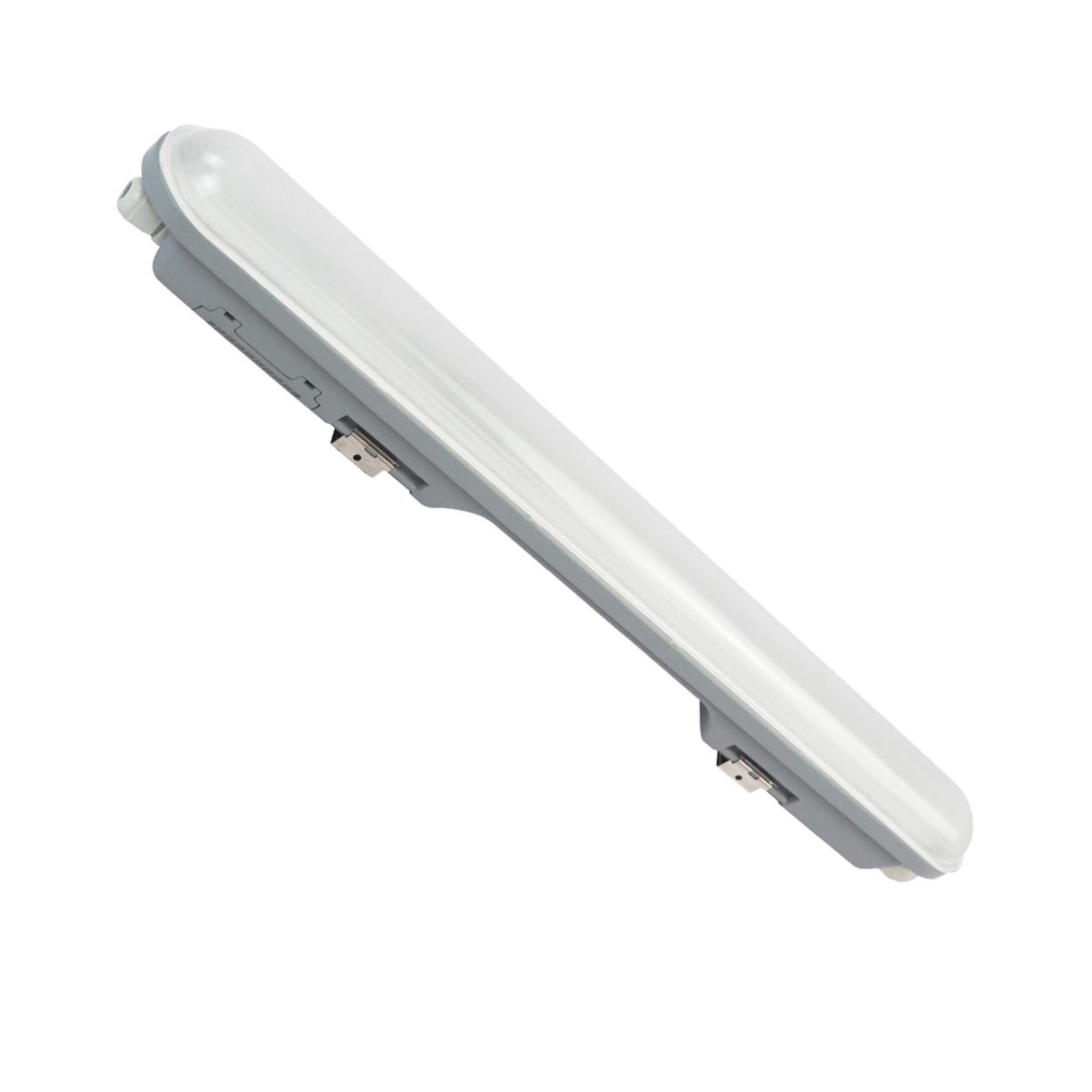 Plafoniera stagna per 2 tubi LED 150cm - IP65 - Leroy Merlin