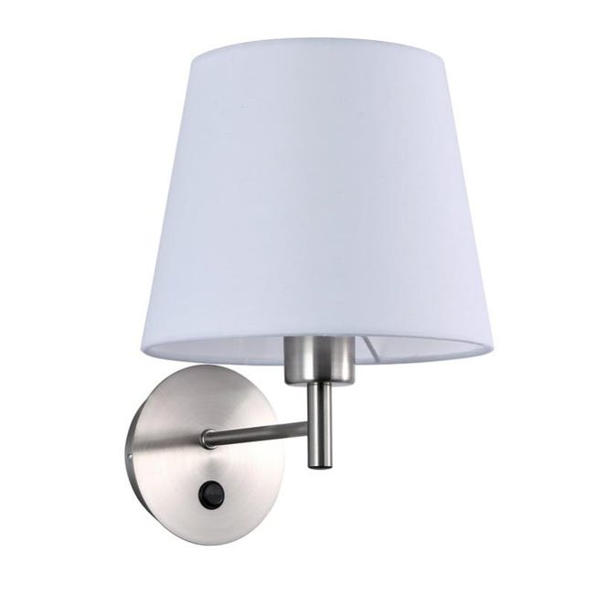 DELIPOP Applique da Parete Interno Vintage, Lampada da Parete in Legno e Vetro Design Paralume DELIPOP Applique da Parete Interno Vintage, Lampada da Parete in Legno e Vetro Design Paralume