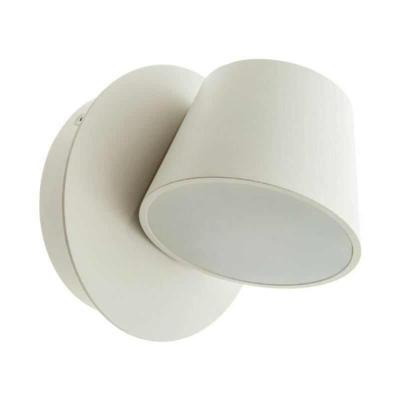 Applique Parete LED B·LED BARCELONA KOP: 6W Orientabile Bianco, Design Nordico Per Lettura