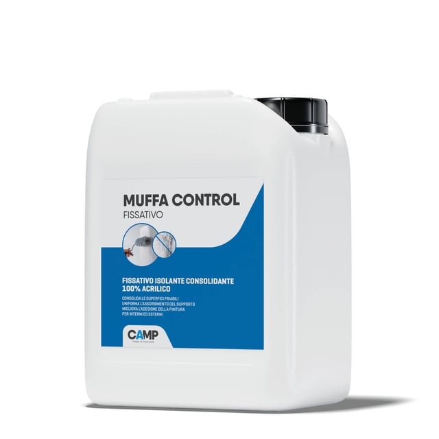 Camp MUFFA CONTROL Fixatif, 100% acrylique isolant anti-moisissure 5L