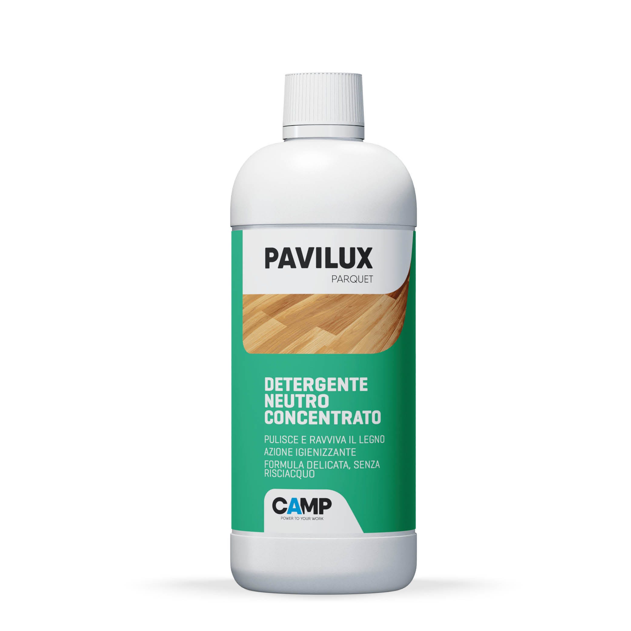 Camp PAVILUX PARQUET, Detergente igienizzante neutro per parquet