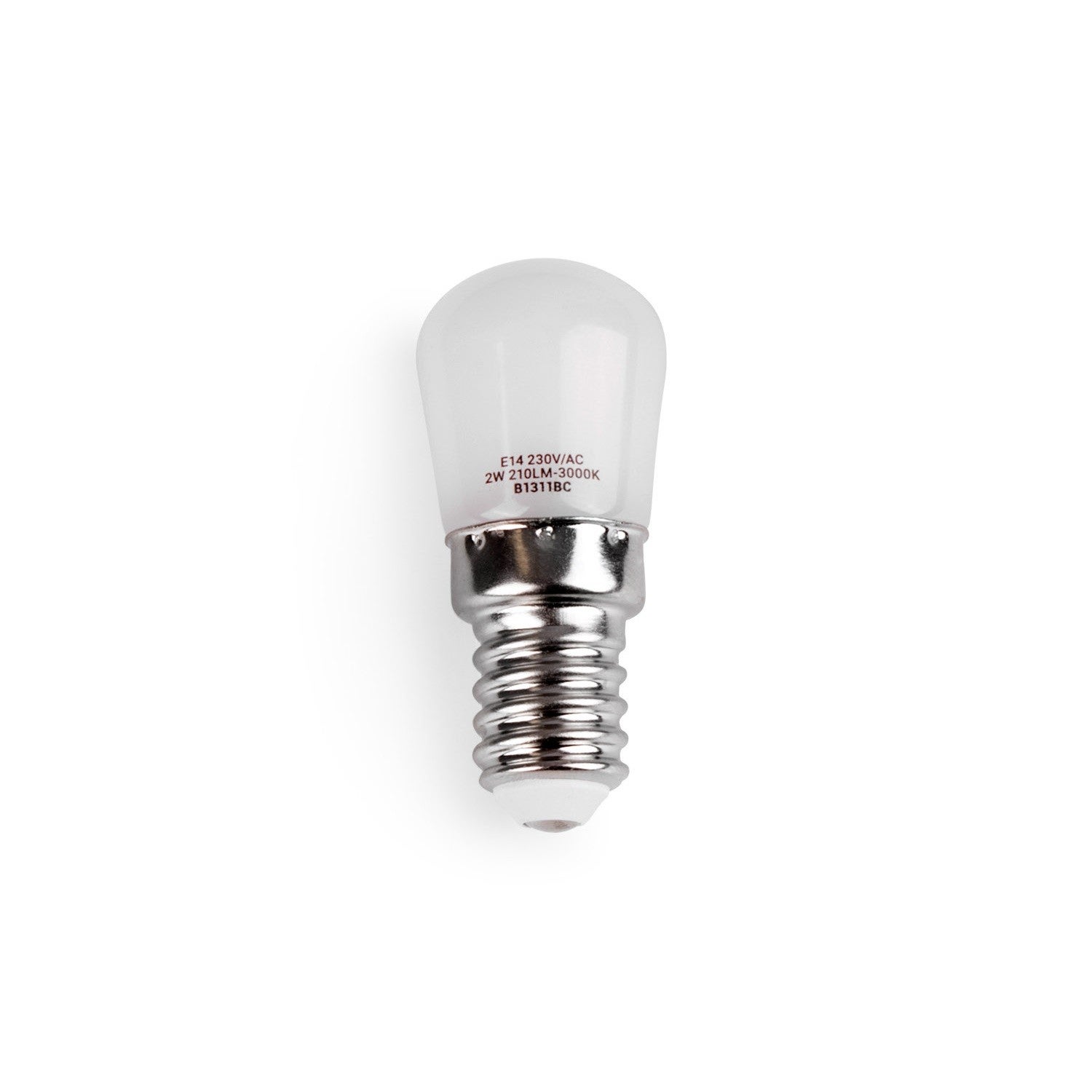 Lampadina LED E14 2W - Dimensioni ridotte - Bianco Caldo