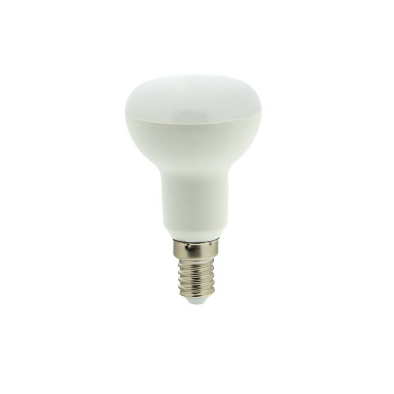 Lampadina LED a riflettore E14 R50 6W 480lm - Bianco Caldo