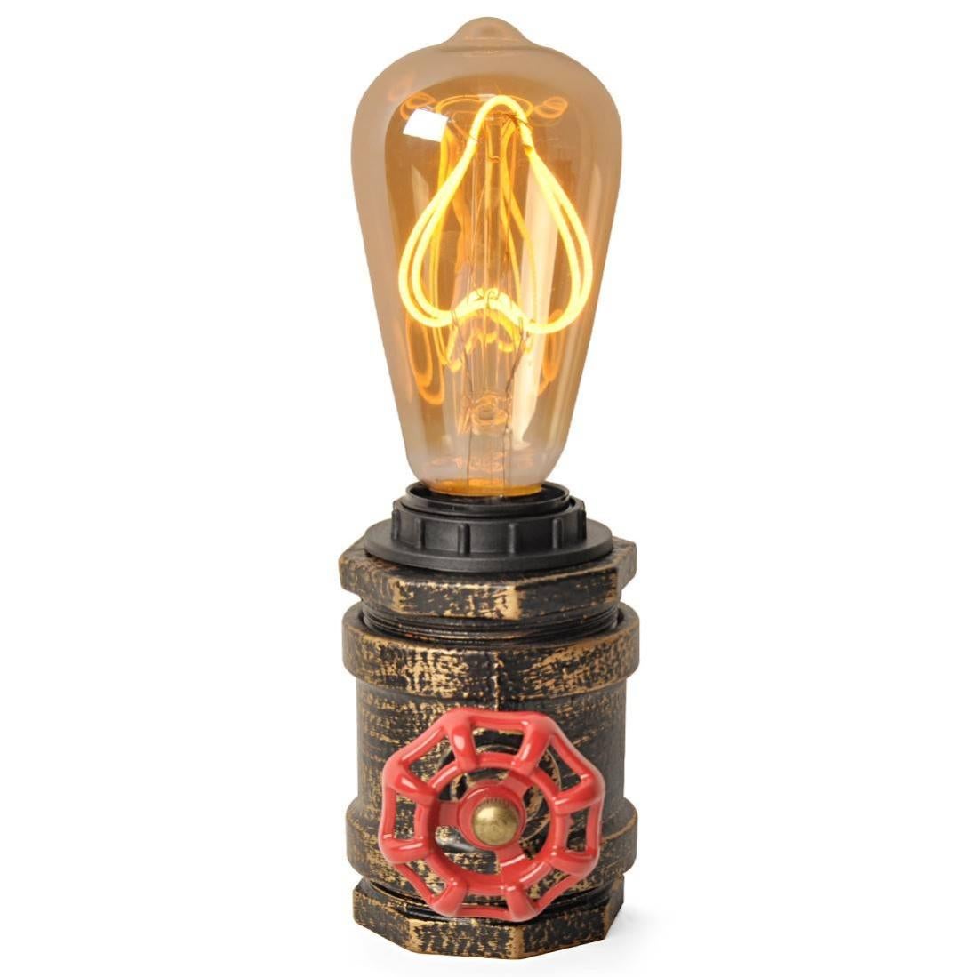 Lampe De Table Pe Bois 20X20X23 Ip20 E27 Blanc