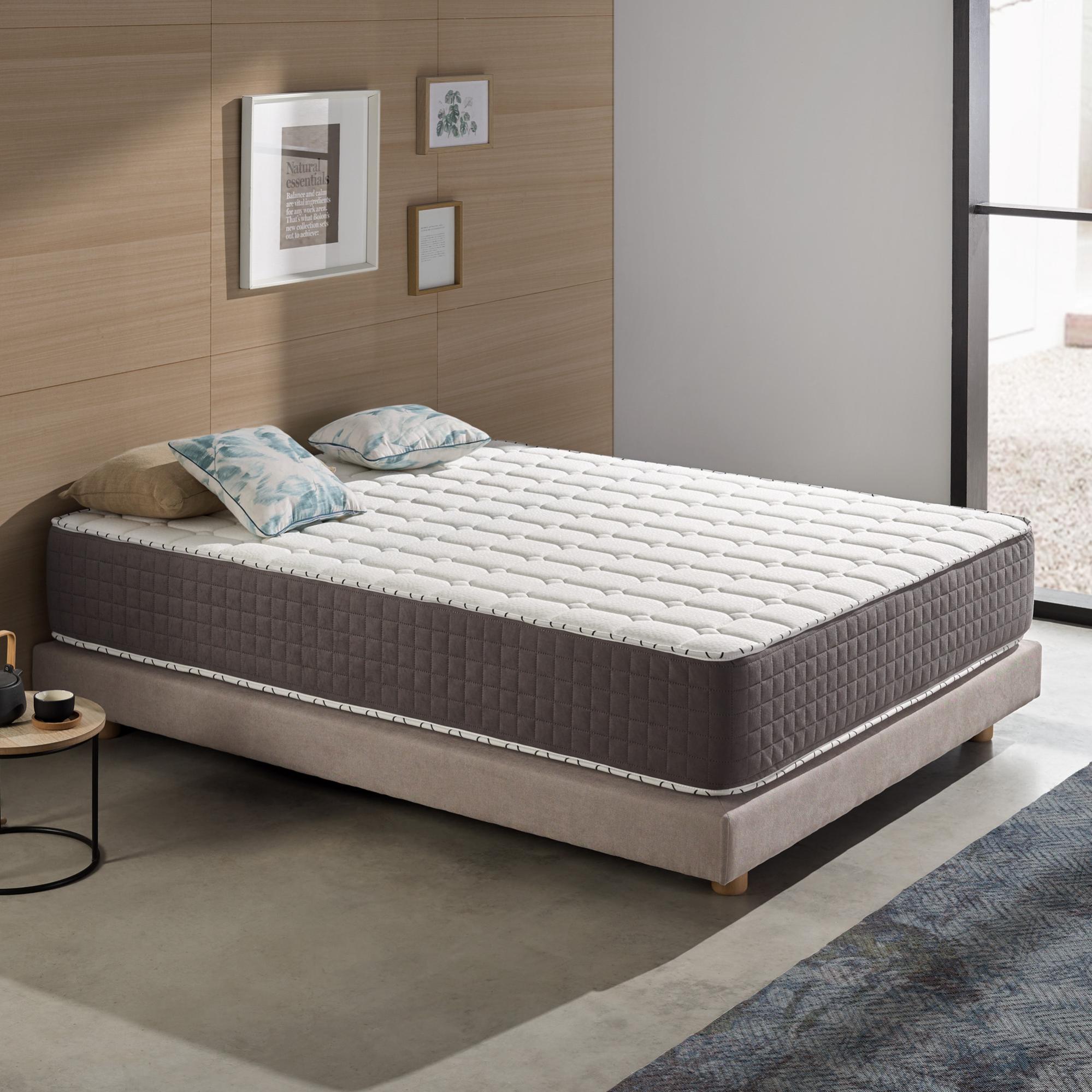 Materasso Queen Size DIGLANT 35,5 Cm Ibrido - Memory Foam E Molle
