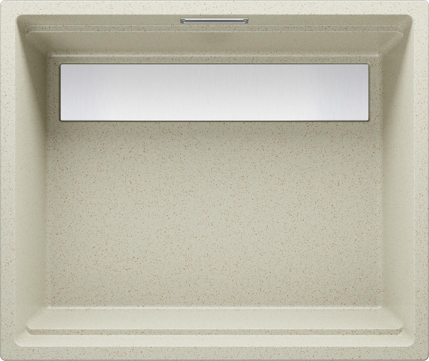 Lavello Sottopiano Beige 56x47 Cm, Lavello In Granito 1 Vasca + Set Di ...