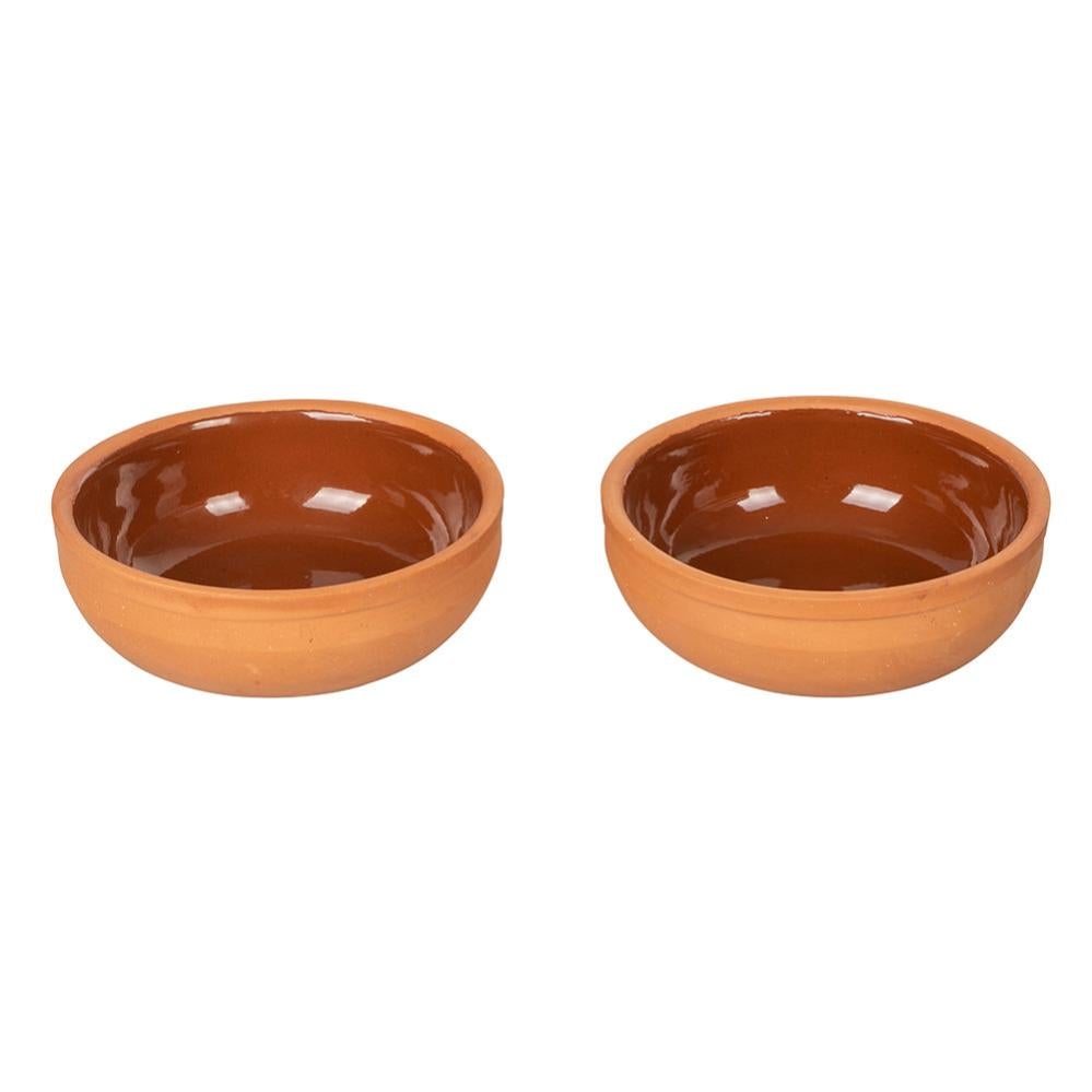 4 Ciotoline In Ceramica Bianca Con Manico, Diametro 6,2 Cm, Per Salse, Antipasti, Dessert, Adatte A Microonde E Forno - 4