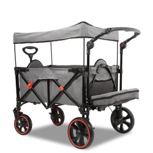 Chariot De Transport Pliable - Charge Garantie 150 Kg - Garantie 1 Ans -  Plateau - Charrette - Poussette