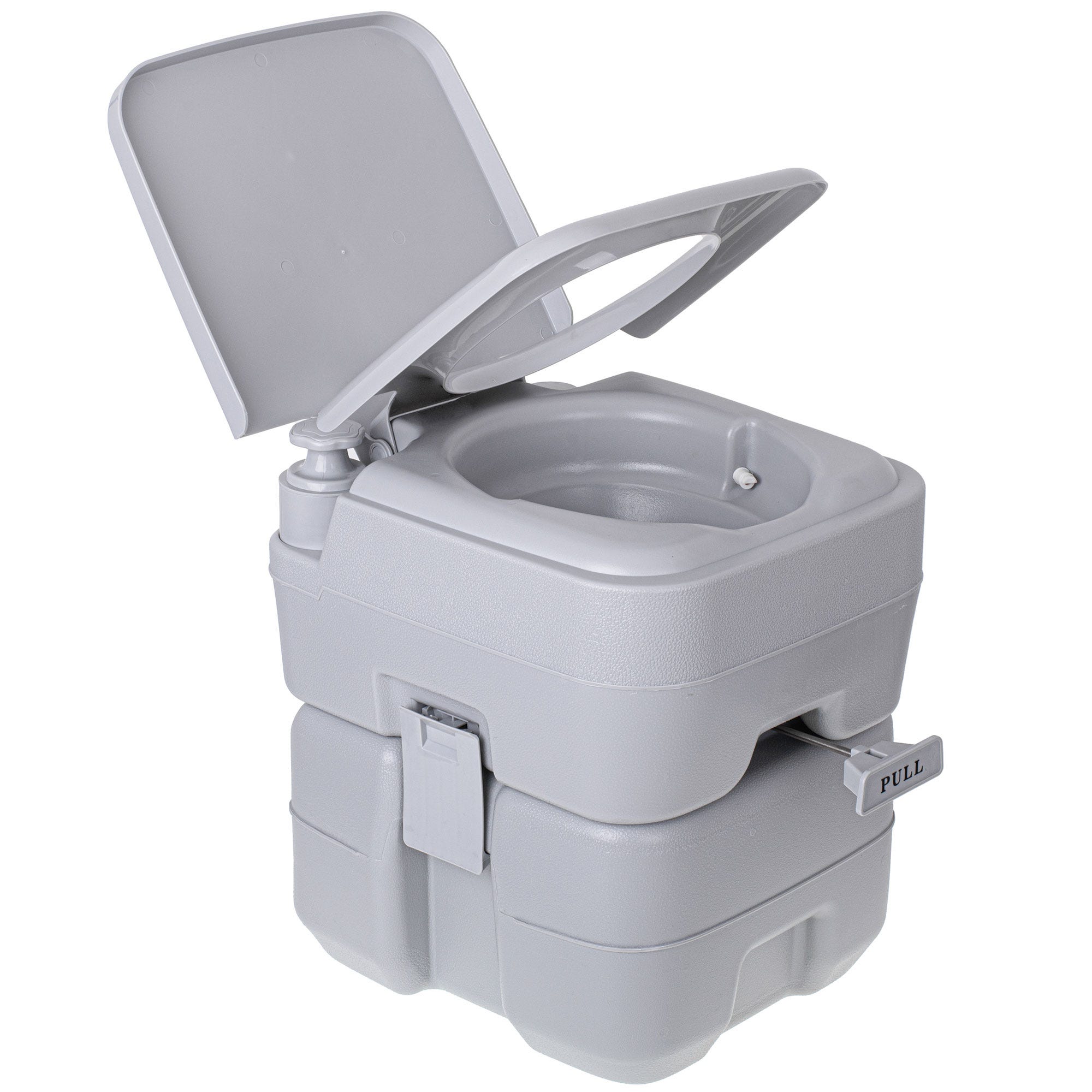 Toilette Portable Chimique pour Adultes 20L Camper, Camping, Auto