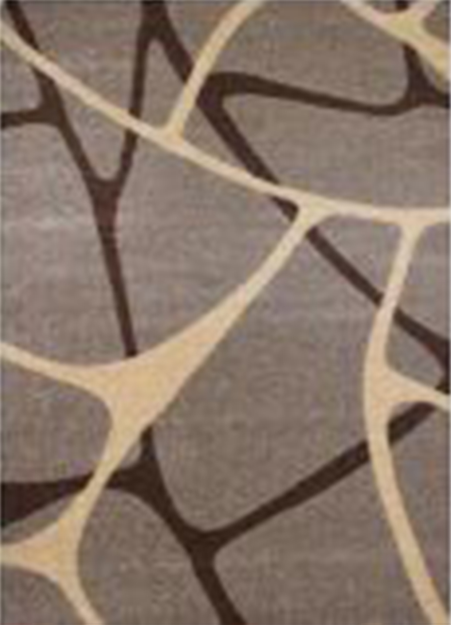Alfombra de hogar 100% polipropileno 67 x 125 cm modelo sofia color castor - crevicosta.