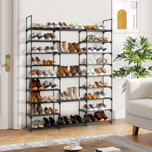 Boîte de rangement classique pour chaussures empilables, 18 pièces
