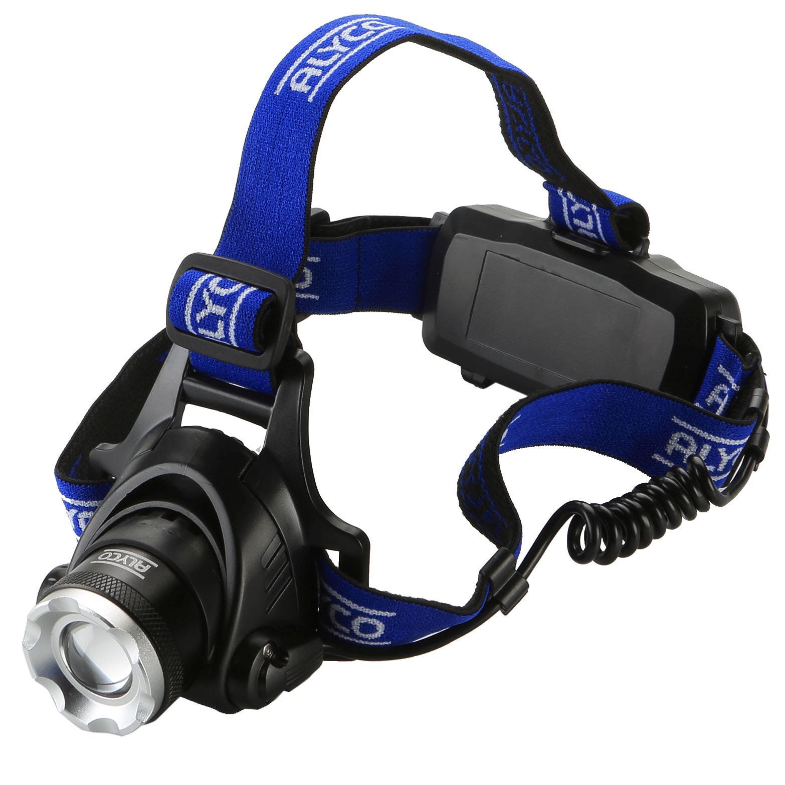 FISHTEC Lampe frontale LED Rechargeable Puissante 230 - 5 Modes d'Eclairage  - Capteur de Mouvements - Ideal Bricolage, Cyclisme, Course