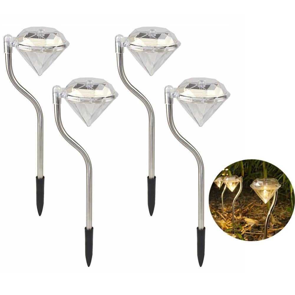 Lampe D'arrosage Solaire à LED Pour Extérieur, Lampes De Jardin Avec