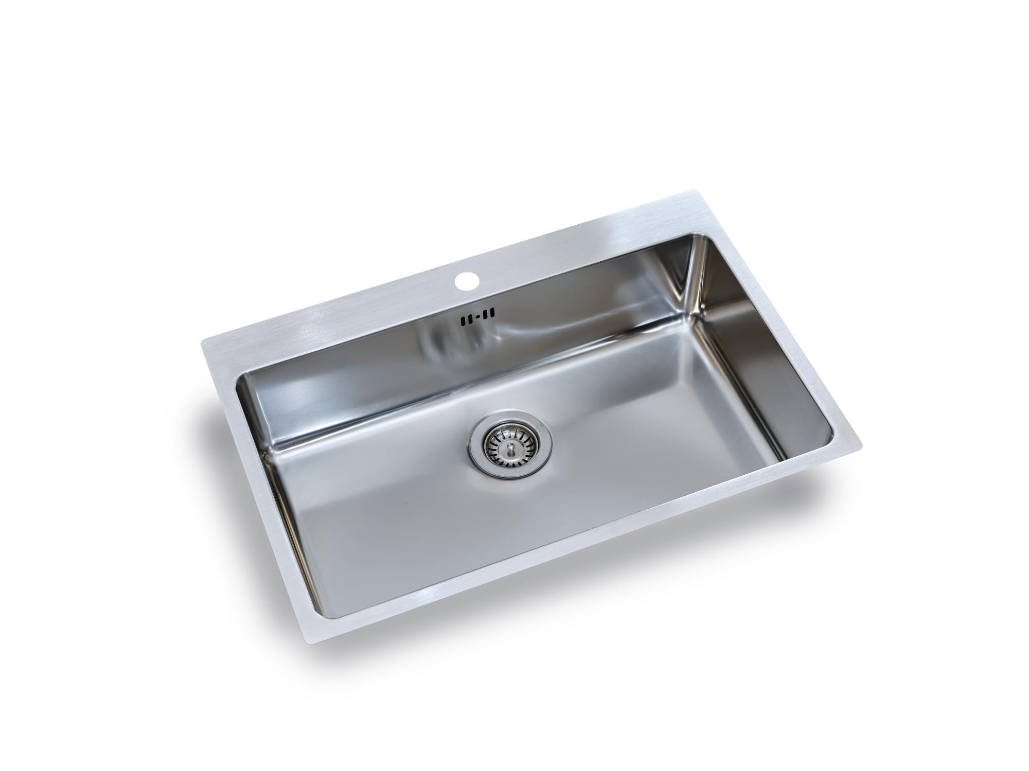 Évier de cuisine, 1 bac, inox satiné. | Leroy Merlin