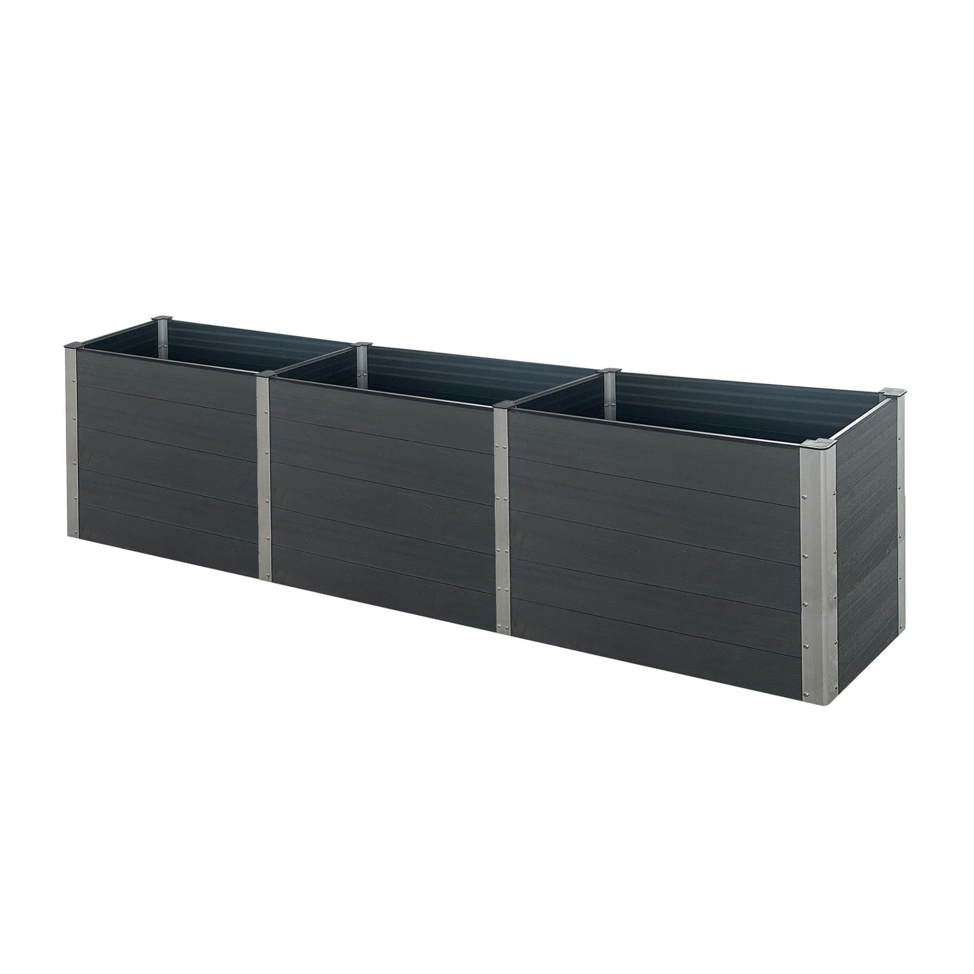Ogrmar Fioriera Verticale 36 Tasche In Feltro Per Parete - Giardino Interno/Esterno Per Fiori E Ortaggi, Nero