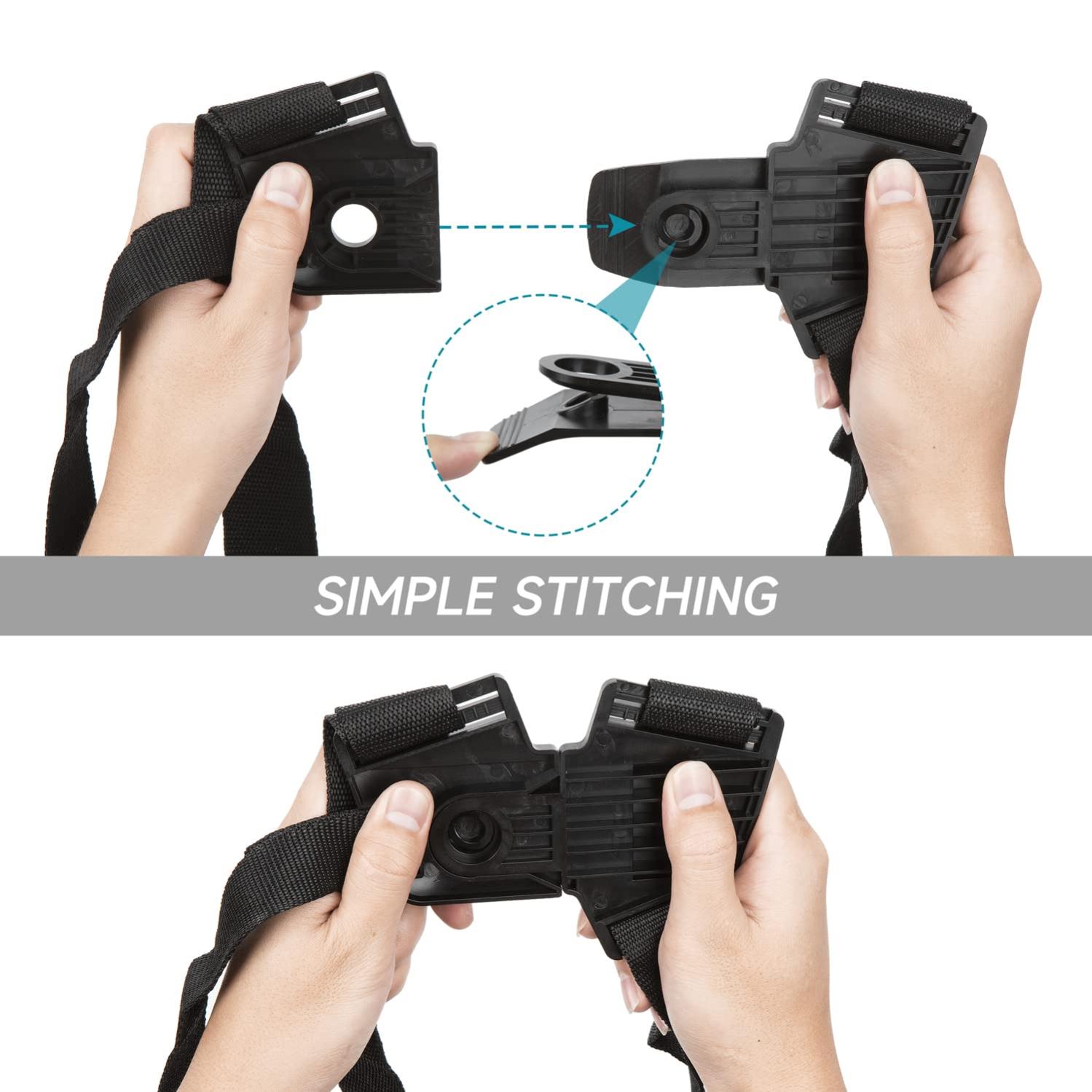 Harnais débroussailleuse - Tondeuse à Harnais Double épaule avec Ceinture de Adjuestable Harnais pour STIHL FS, Taille-Bordures Série Km - 4