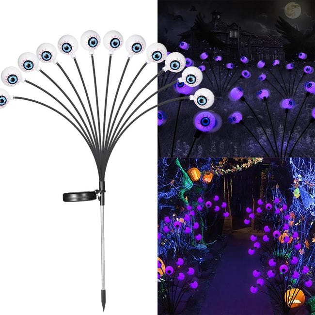 Confezione da 4 luci solari per patio, luci solari da vialetto Confezione da 4 luci solari per patio, luci solari da vialetto