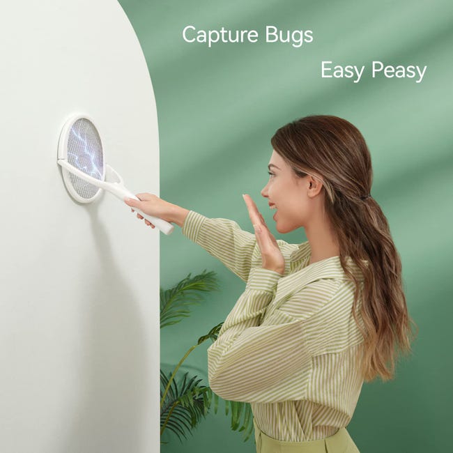 Tapette à mouche électrique 5in1 moustique coléoptère tueur d' rabat anti- mouches