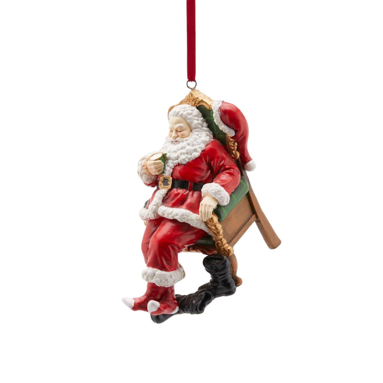 Pupazzo Babbo Natale H90 cm con Movimento Luci e Suoni Rosso