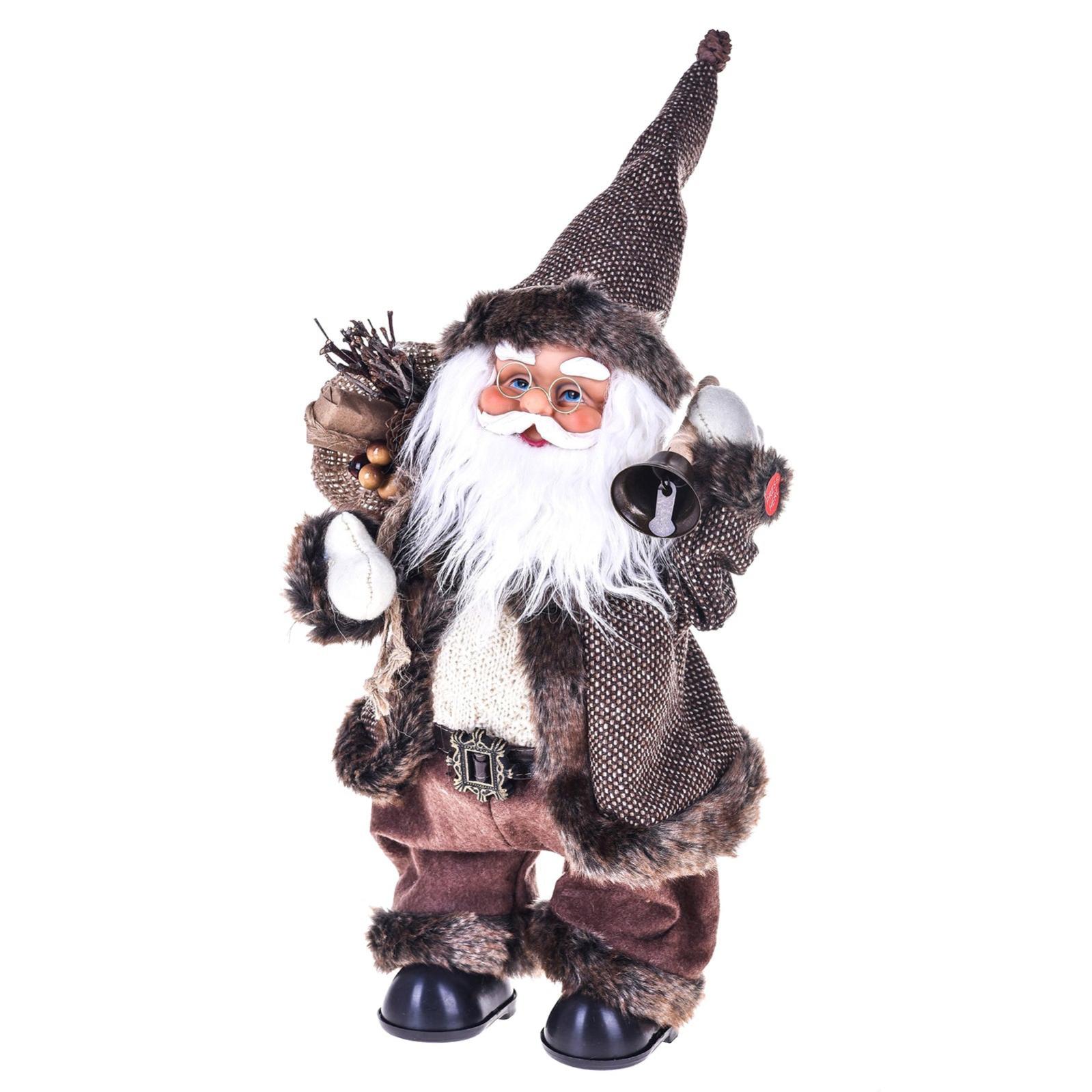 Campana Per Costume Babbo Natale - Dorata, Accessorio Natalizio Per Travestimenti E Feste - Foto 2