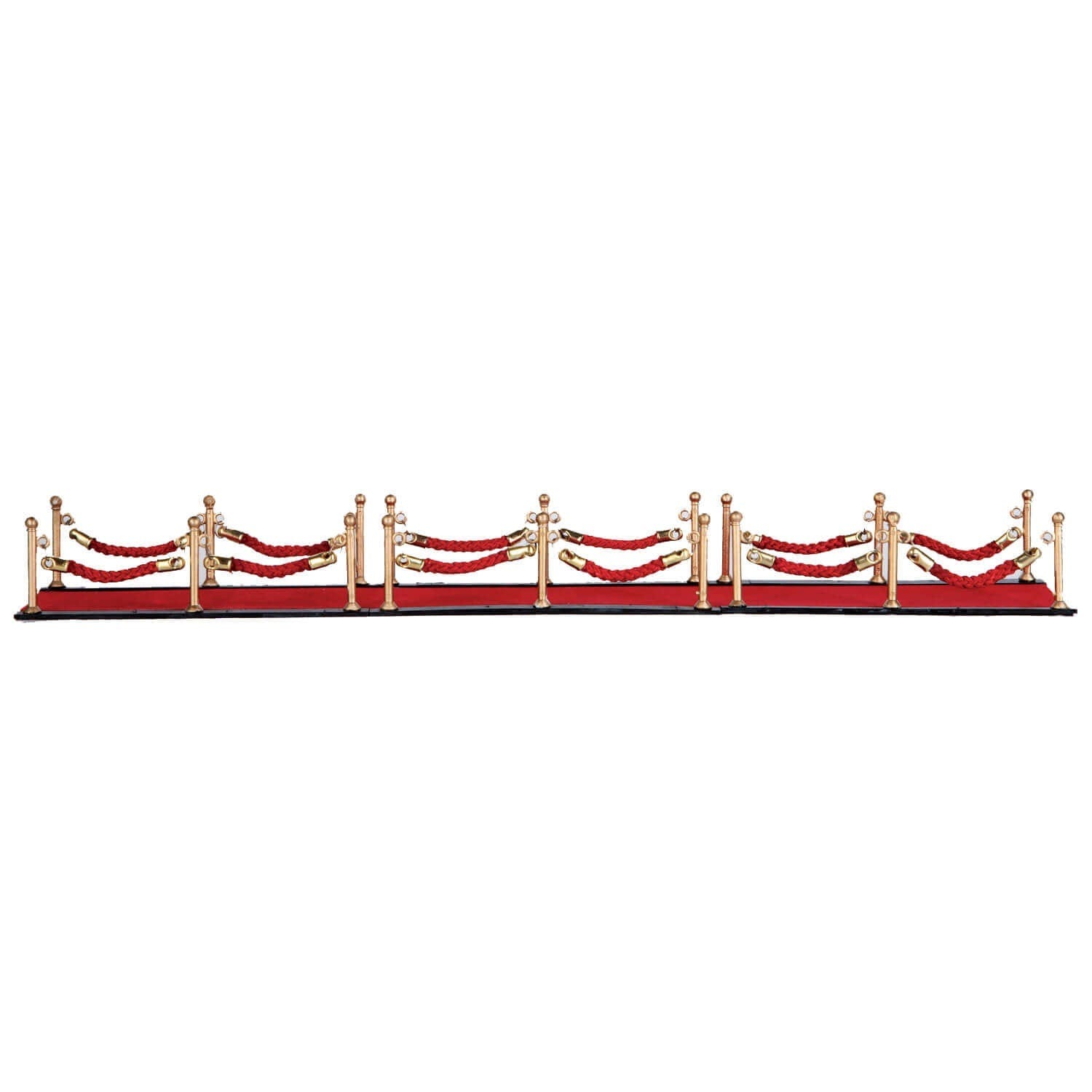 Passerella tappeto rosso accessorio villaggio di Natale in Plastica /  Default Title