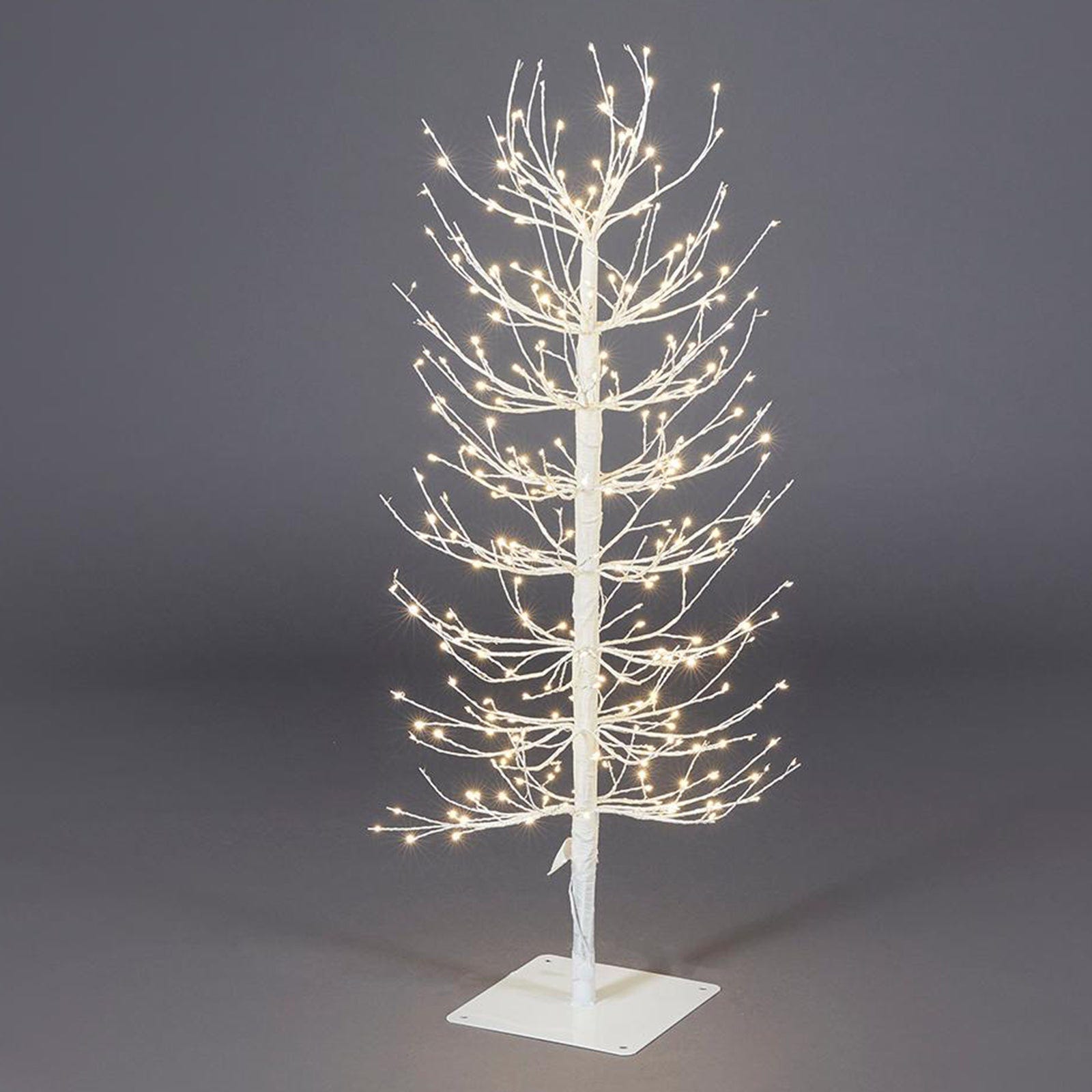 Albero luminoso Faggio con rami a microled luce calda da interno ed  esterno / 90 cm / Bianco