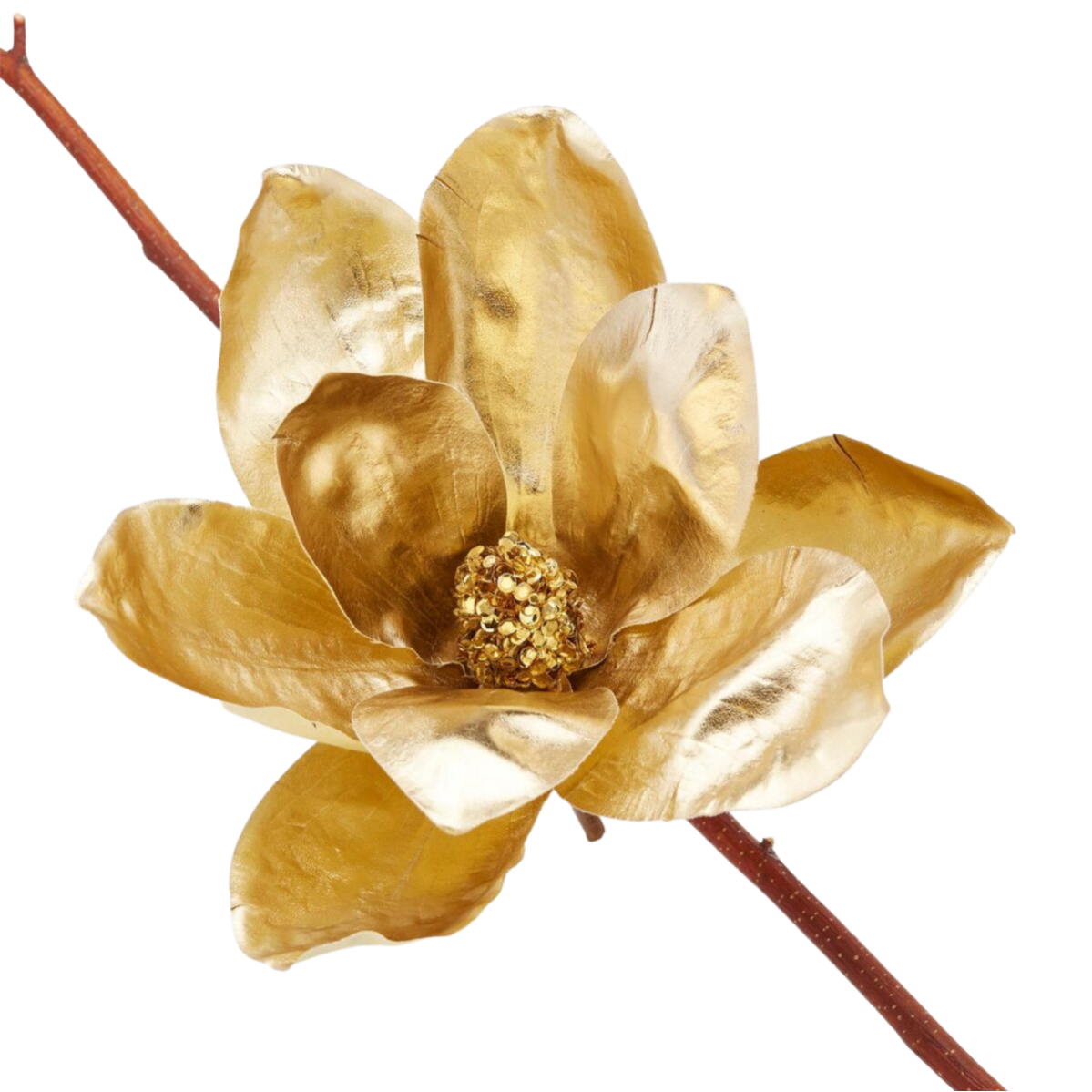Grande Fiore Rosso Della Stella Di Natale Per La Decorazione Dell'albero Di Natale Immagine