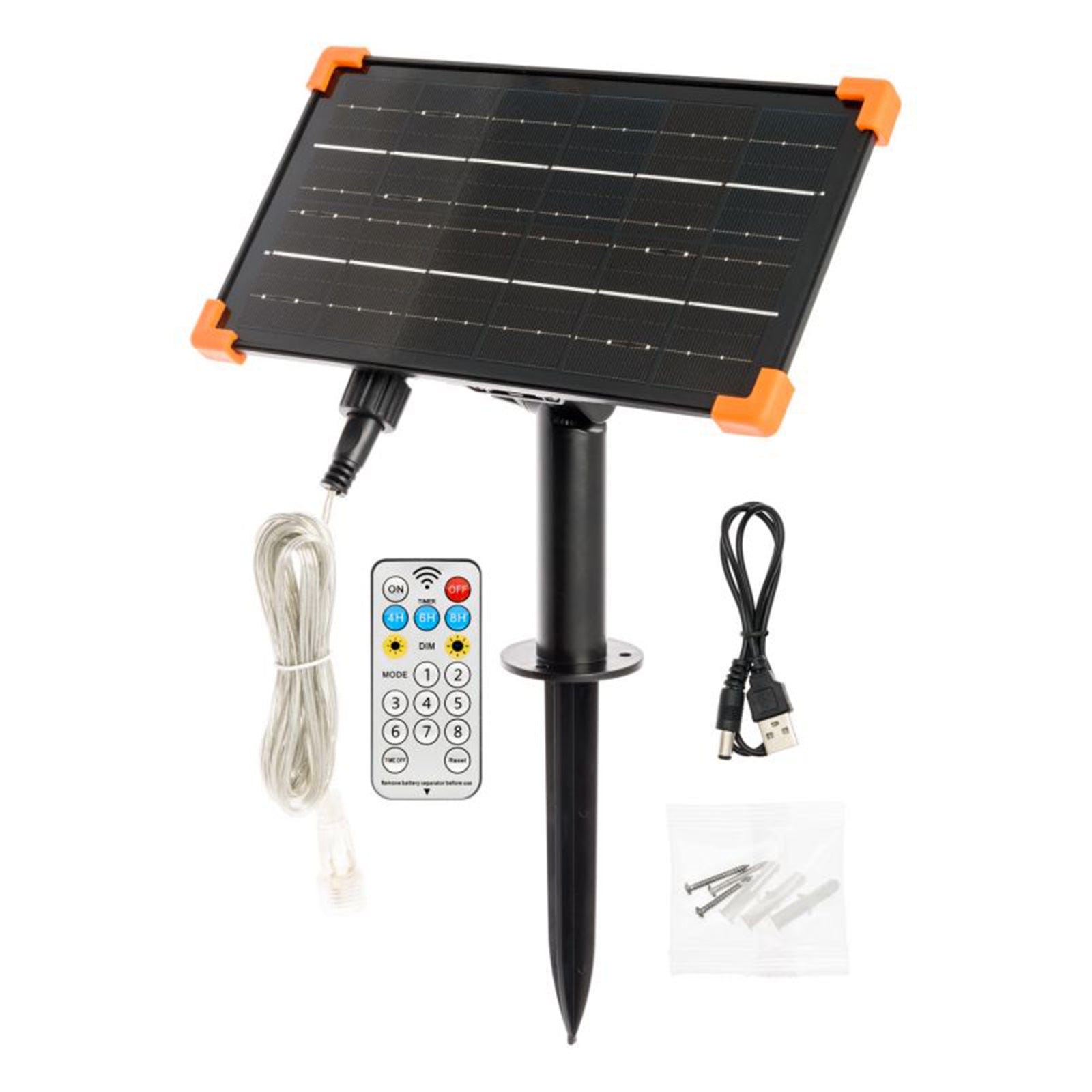 Pannello solare Smart Connect a batteria per alimentazione / 1500 led