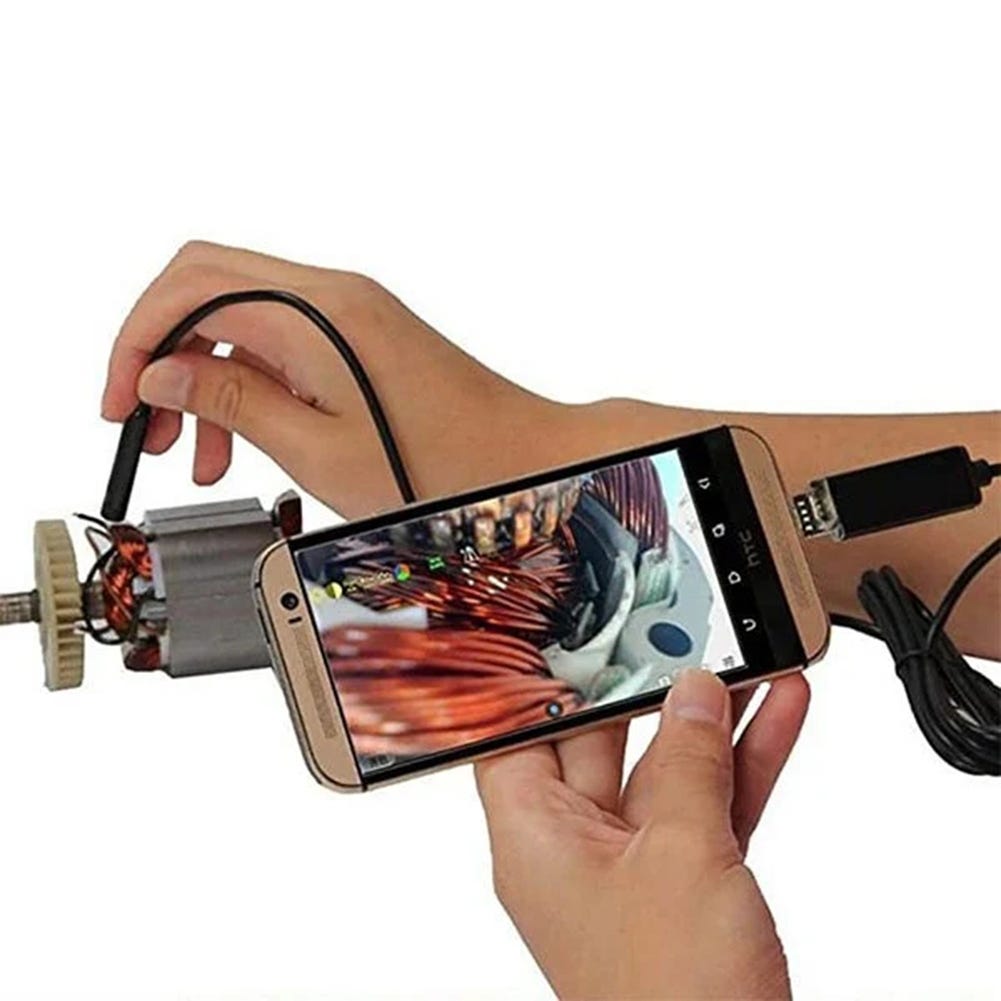 Caméra d'endoscope USB 3 en 1 Mini Industrielle avec LED HD, Étanche, pour  Maintenance Automobile