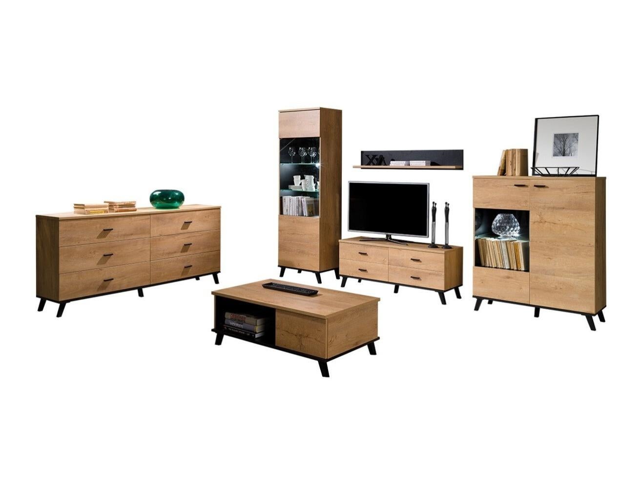 ensemble-de-salon-toledo-f111-lefkas-ch-ne-noir-avec-table-de-tv