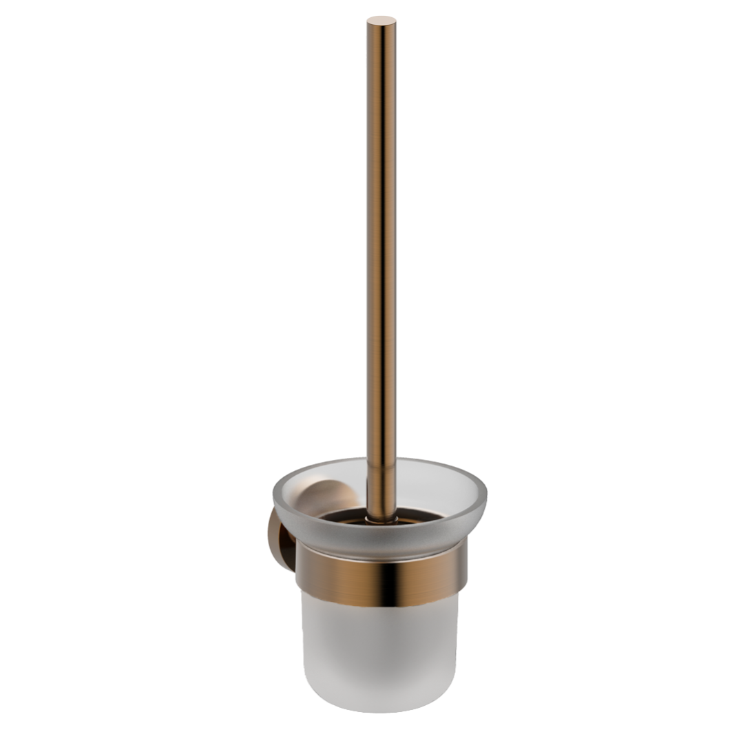 Brosse Wc Avec Support Acier Inox DOHA Effet Cuivre MSV
