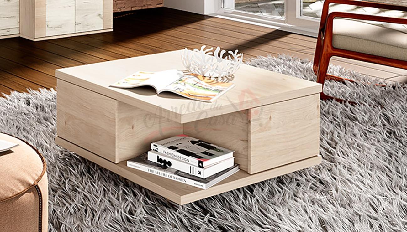 Tavolino Da Salotto Moderno,Tavolino Caffè,Tavolino Consolle Grigio Cemento 50x50x36cm Legno Multistrato Bn95460 77462799